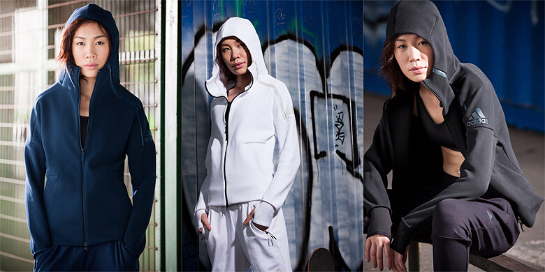 超犯規的adidas Z.N.E. Hoodie連帽外套，穿上根本讓妳帥到發光、時尚到爆表！