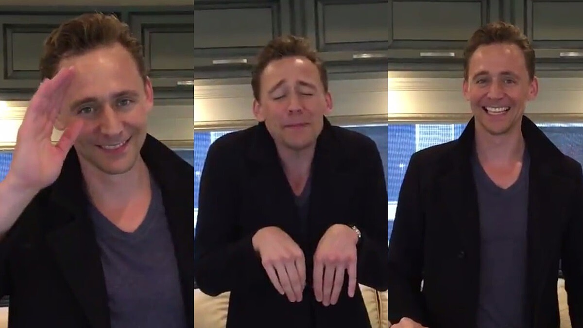 誰能比他更可愛!「洛基」湯姆希德斯頓Twitter賣萌模仿還臉紅