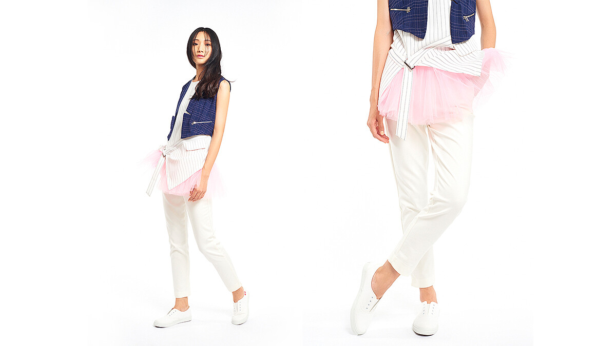 PINK RUN 運動時尚風潮蔓延 Style3：帥氣都會女郎