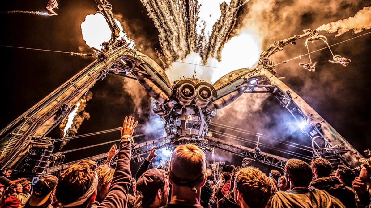 世界百大DJ齊聚、360度巨型蜘蛛舞台！Arcadia Landing Taipei 獻上電子音樂祭全新震撼