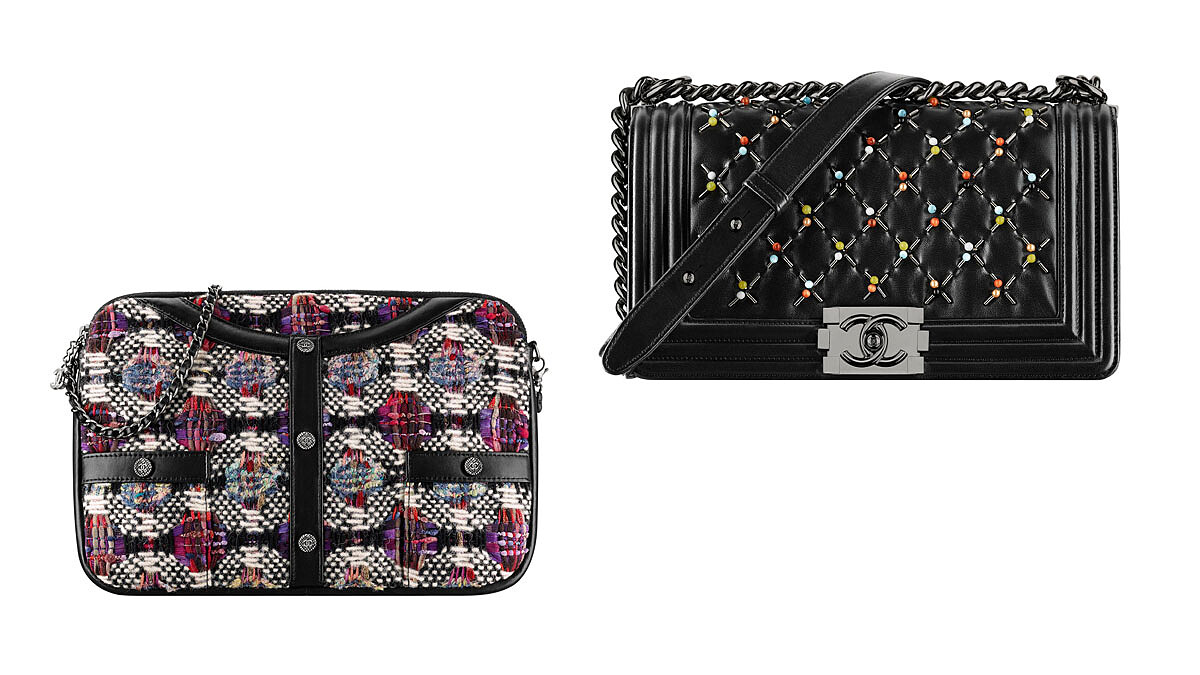 每一款都超想買!Chanel 的Boy Chanel、斜紋軟呢手機包、衣框包就是霸氣啊~