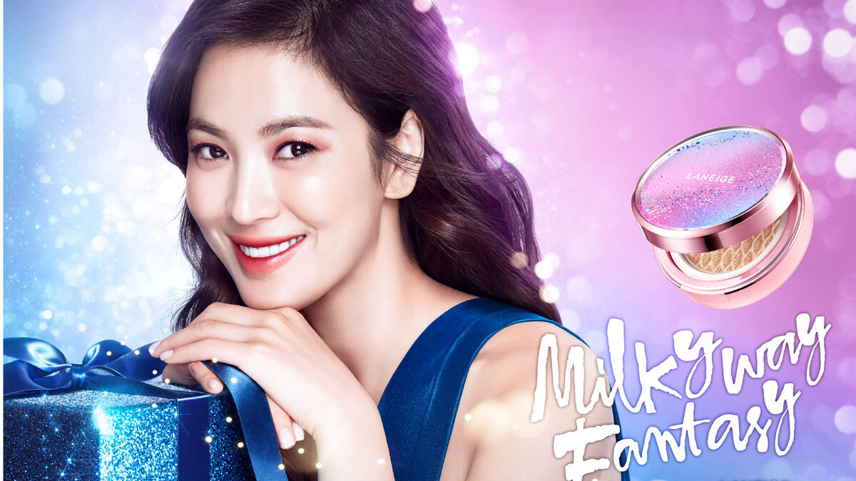 將閃耀的銀河系幻化成妝彩 Laneige蘭芝銀河夢境聖誕節限定！