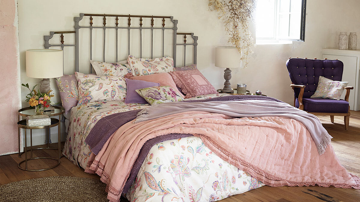 躺在花海上入眠！跟著ZARA HOME秋冬系列探索浪漫居家氛圍