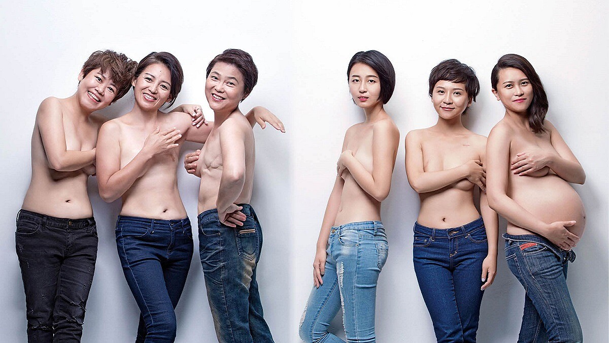 【粉紅宣言】上空，勇敢面對最真實的自己！心中有愛，終結乳癌