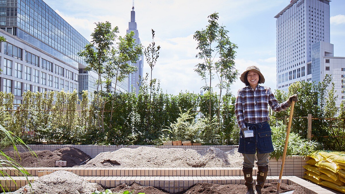 【東京綠化特輯】新宿頂樓的天空綠意