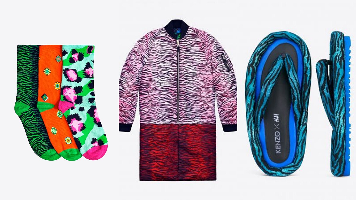 倒數開賣！KENZO x H&amp;M全系列單品完整曝光 打造超迷幻叢林