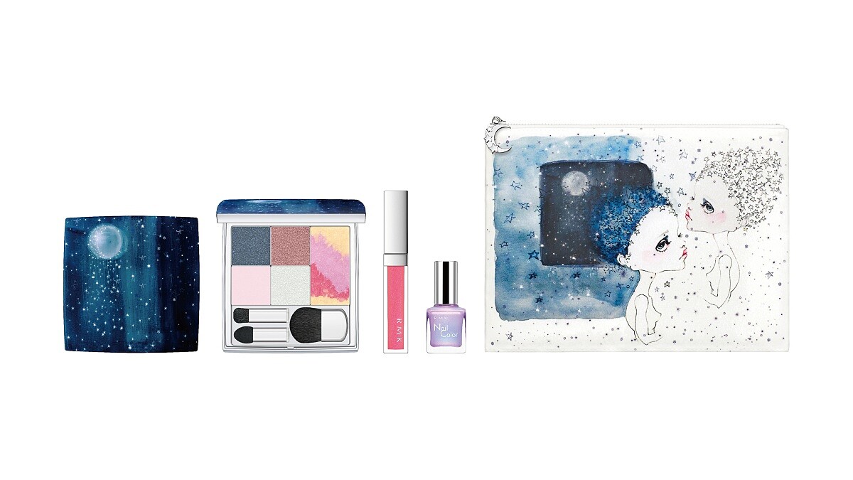 勾起夢幻少女心！RMK耶誕彩妝打造聖誕夜的浪漫星空