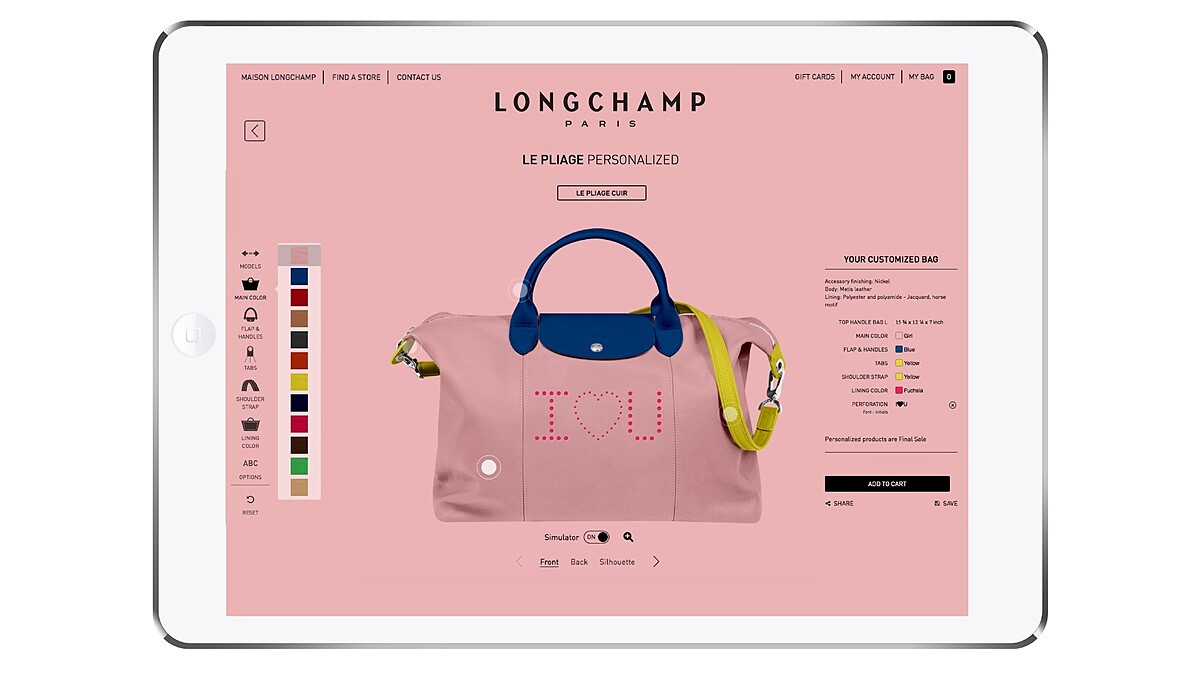 太可愛！Emoji表情符號、銀箔燙印…都在Longchamp小羊皮訂製包