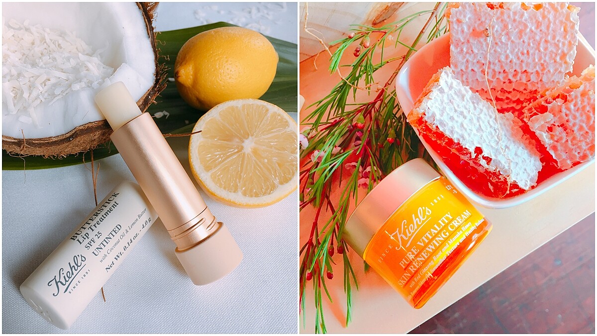 檸檬奶油、蜂蜜、薰衣草…Kiehl’s契爾氏 2017新品主打的天然成分好美味