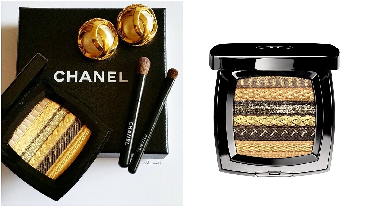 年末最大驚喜！以華美織布為靈感，CHANEL香奈兒極限量紗織幻影眼彩盤