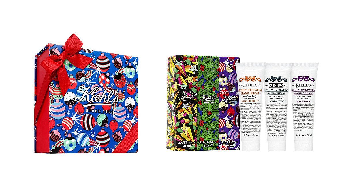 經典商品穿新外衣！KIEHL’S X插畫大師Jeremyville推出聖誕節限量系列