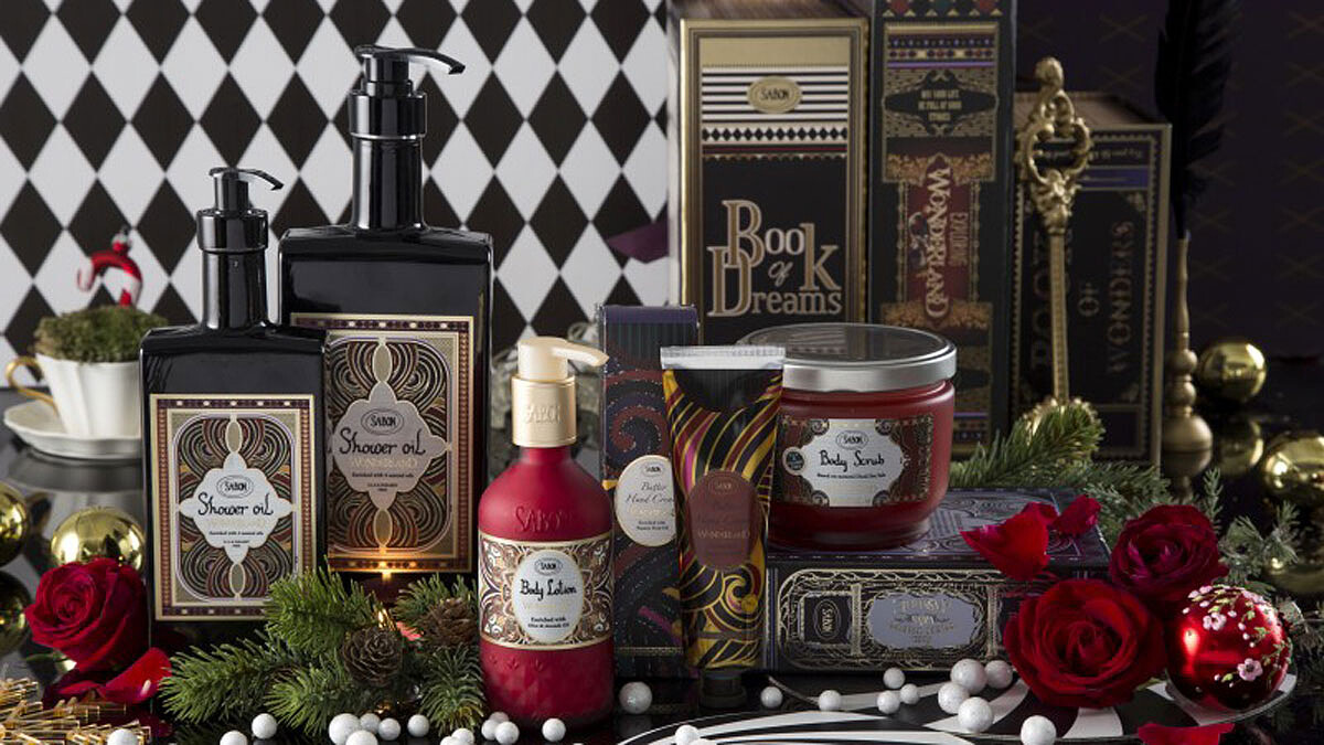 翻開古老的魔法書 跟著SABON進入驚嘆的聖誕奇幻樂園