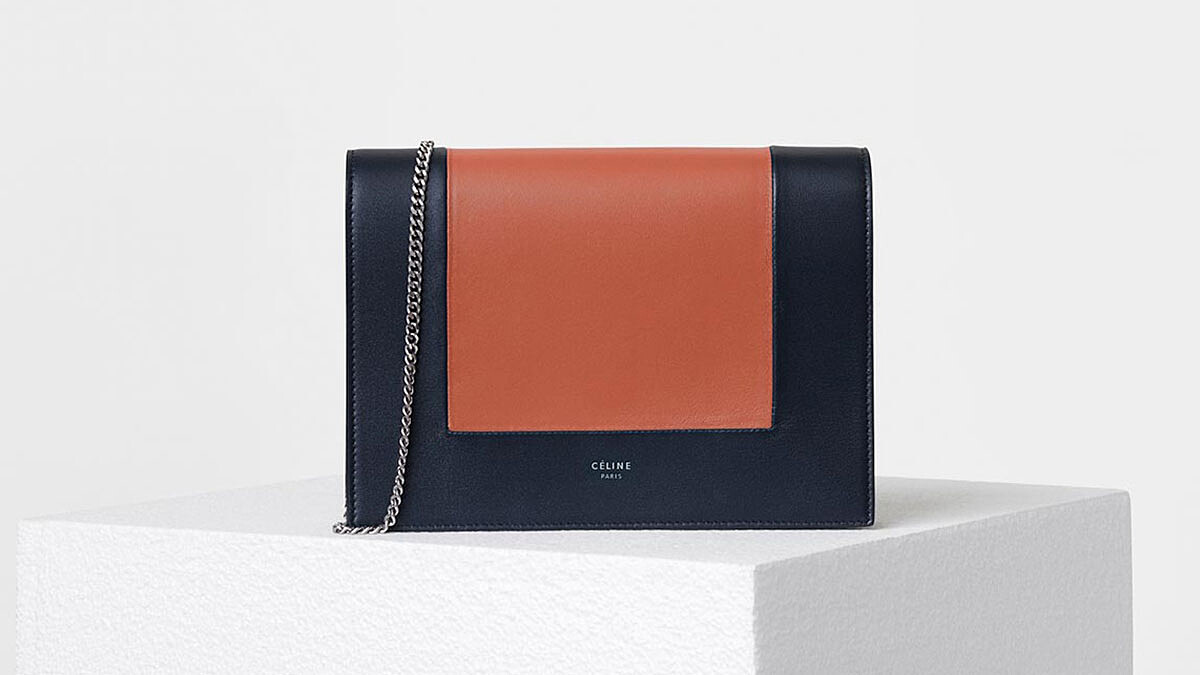 極簡控最愛的全新IT包！CÉLINE推出「Frame」撞色畫框包