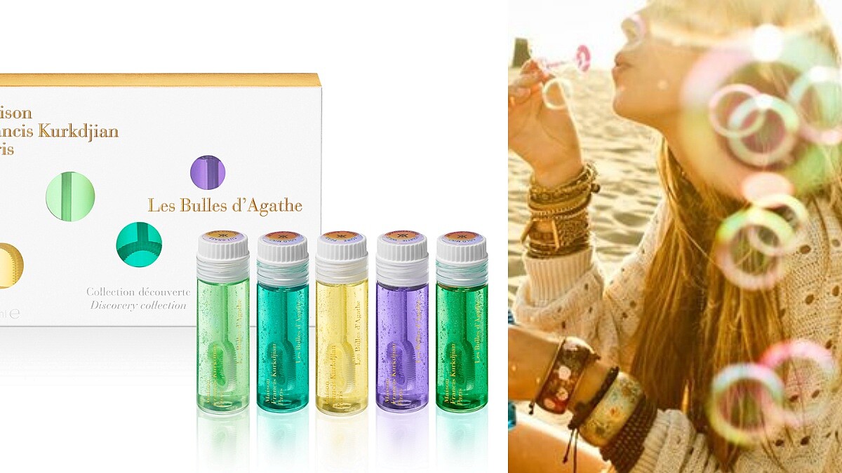 香氛泡泡滿天飛！Maison Francis Kurkdjian用香水打造耶誕派對新巧思