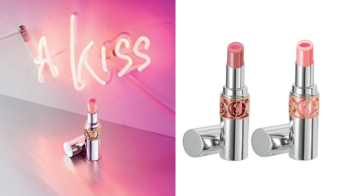 中間藏著嘴唇圖案！YSL全新雙色唇膏系列造型超夢幻，還有一抹即融高滋潤度
