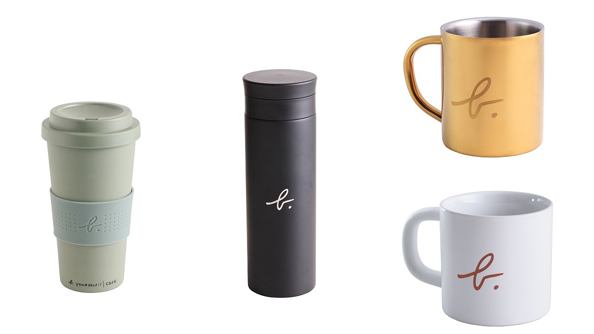 喝杯熱茶暖暖心！b. YOURSELF CAFÉ 推出霧面Lifestyle系列保溫瓶