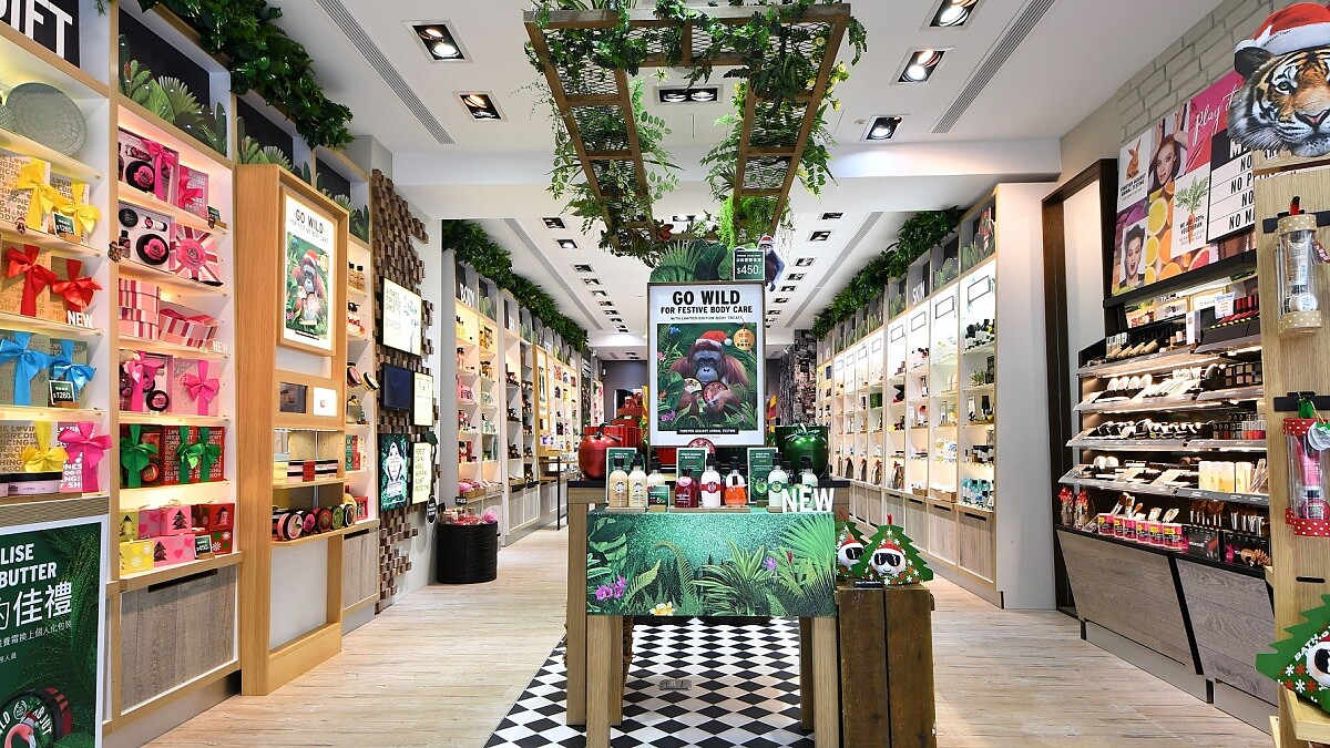 就像進到熱帶雨林！「狼王子」張軒睿現身THE BODY SHOP綠色甦活概念旗艦店