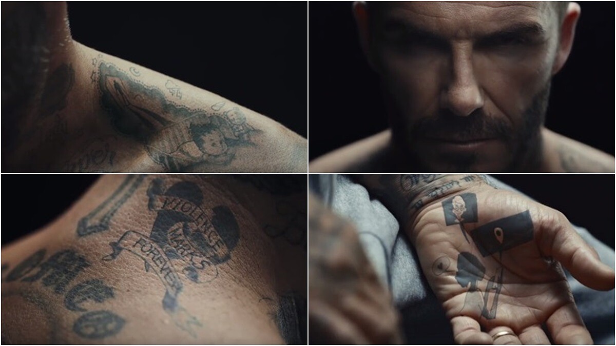 呼籲反暴力！貝克漢夫婦齊發聲：「我用紋身來代表快樂的回憶，但孩子們身上的暴力印記卻是他們無法選擇。」