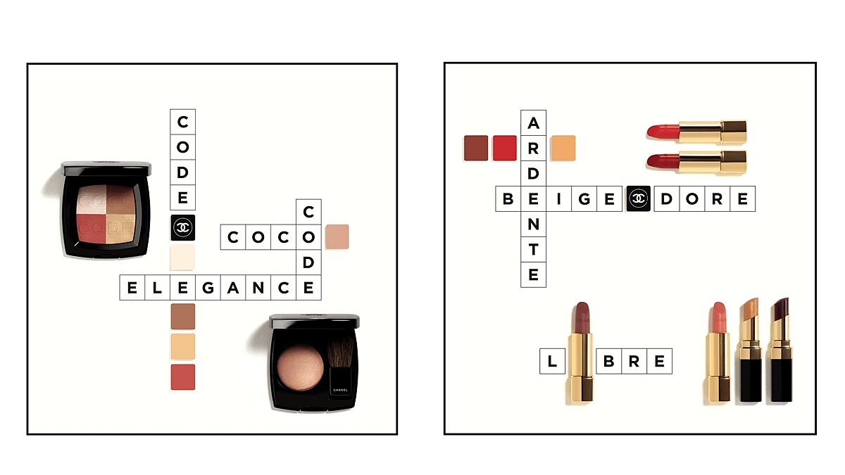 四色魔術方塊腮紅、黑色護甲油...藏著香奈兒最愛五種色彩的2017 春季彩妝 COCO CODES