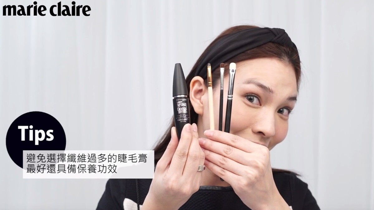 太強了！一支睫毛膏玩出七種妝【Beauty School】神手來了：一支百變