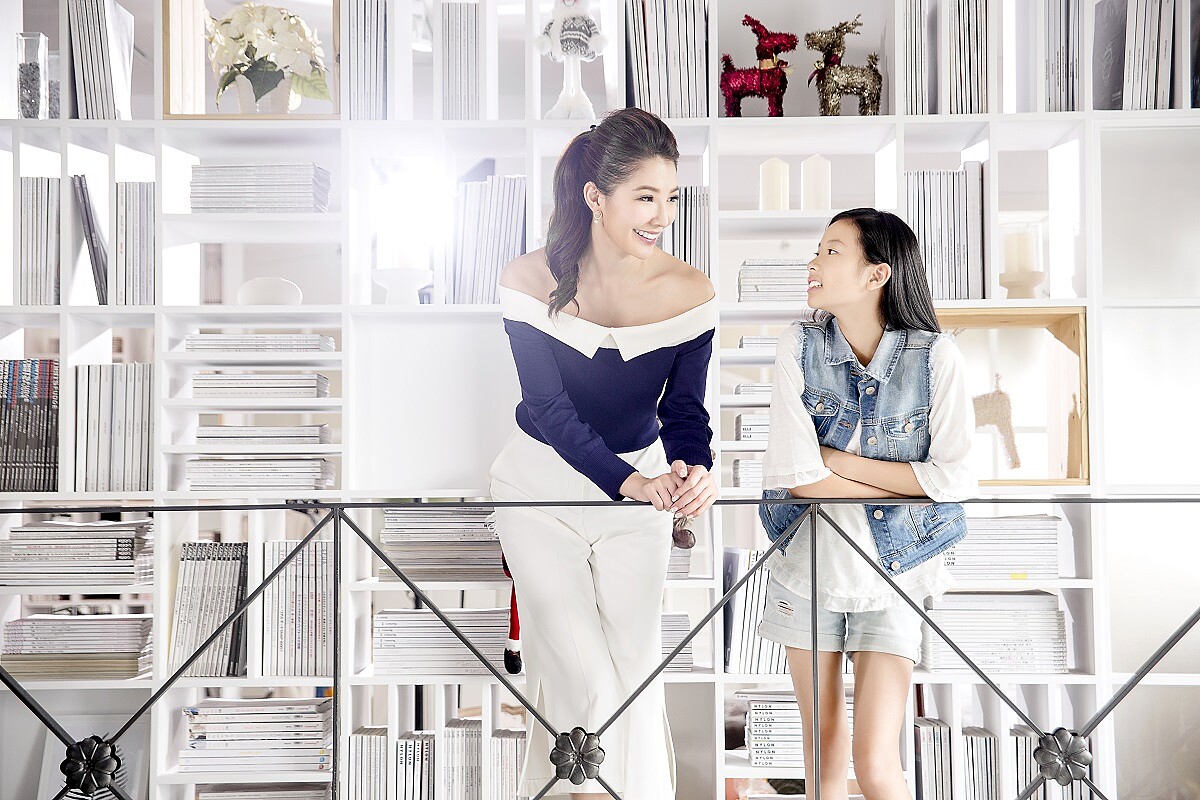 林書煒與女兒泠泠的閨蜜時光【知心母女情、FOR FUN自在大空間】