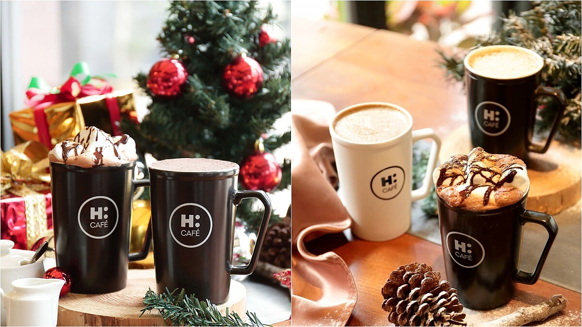 喝的甜點太幸福！H:CAFÉ冬日耶誕限定飲品登場