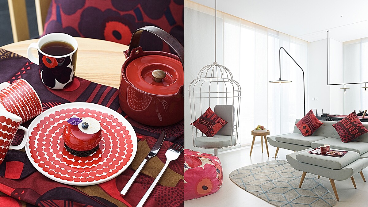 和姊妹來場徜徉罌粟花的小旅行！台南老爺行旅 Marimekko 下午茶及主題房限定推出