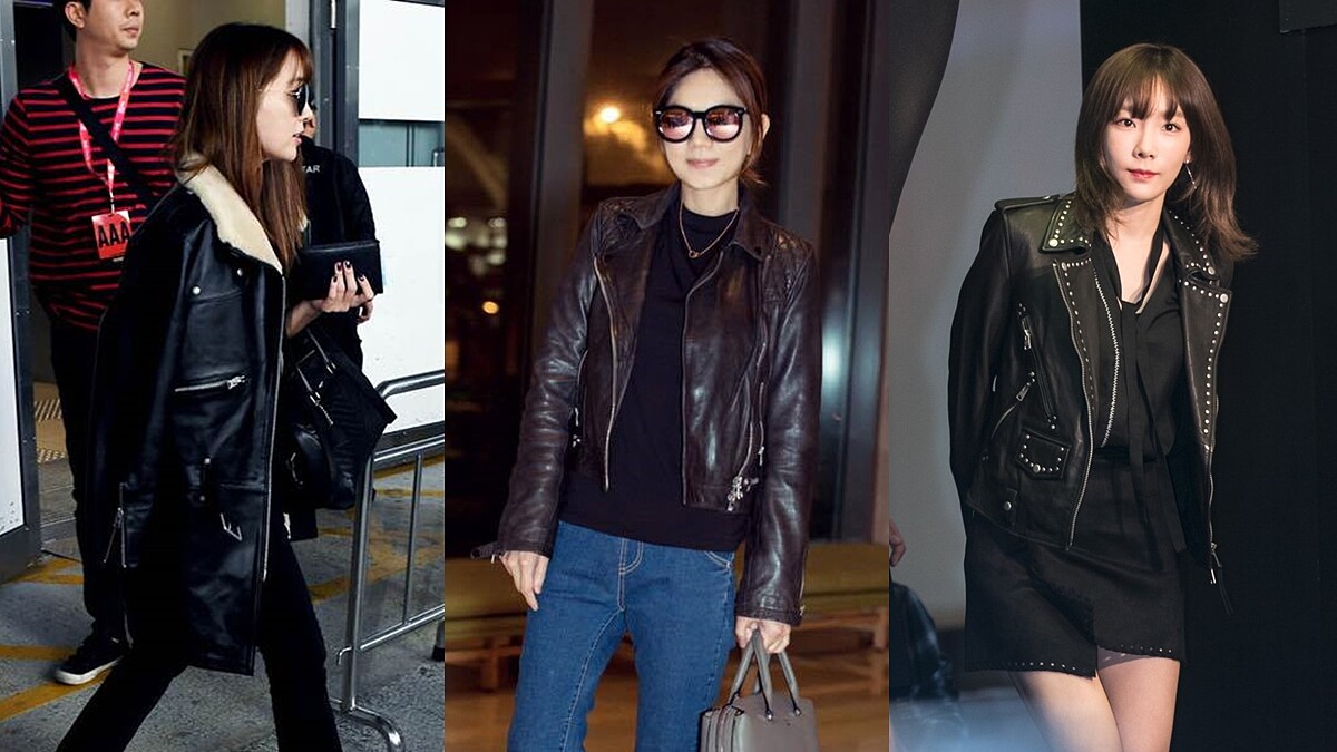 暖冬禦寒一件就搞定！學女星們的ALLSAINTS經典騎士夾克這樣搭