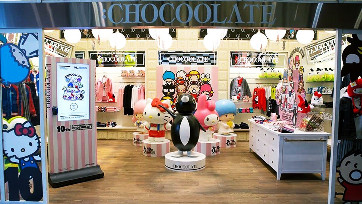 BE@RBRICK、三麗鷗超強聯名款!香港指標潮店:Chocoolate迎來10周年