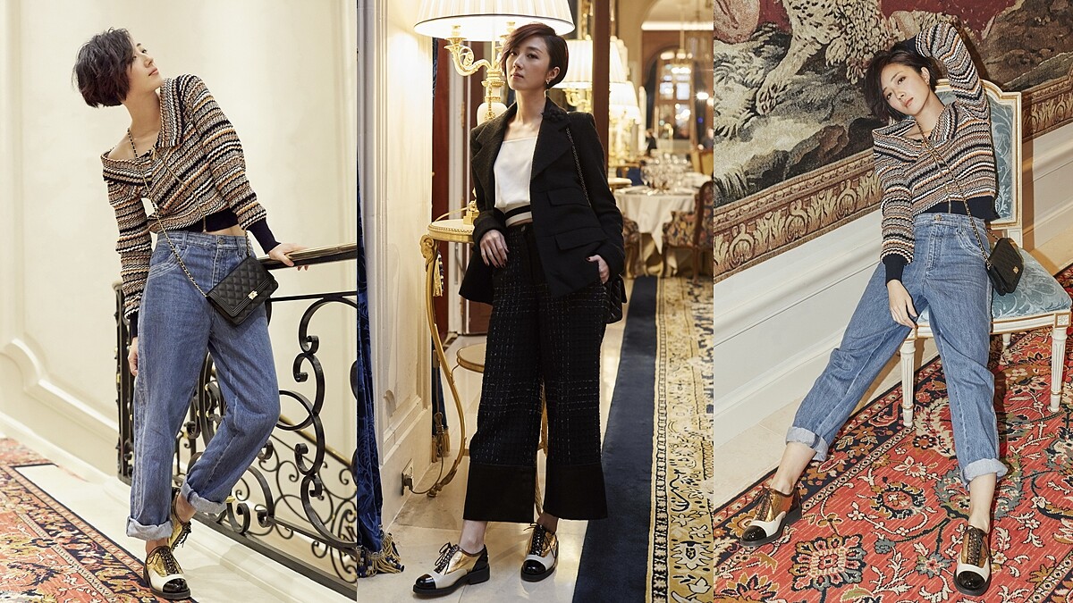 年度最帥氣的CHANEL德比鞋！品牌大使桂綸鎂的穿搭示範