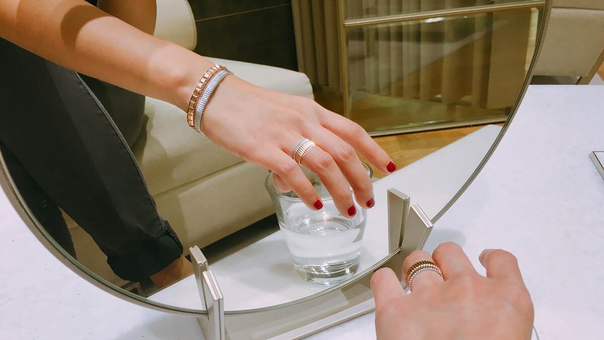 試戴報告│時髦度破表！Boucheron Quatre系列輕珠寶的兩種裝飾刻紋