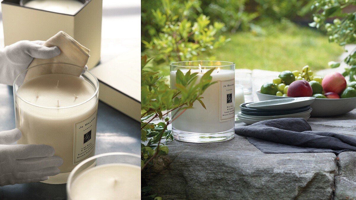 四重燭芯完美釋放香氣！JO MALONE LONDON「無花果與黑醋栗」、「牡丹與胭紅麂絨」蠟燭光試香就心動