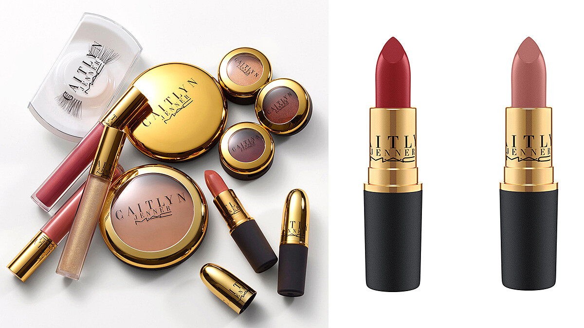 奢華金搭上霧黑包裝時髦得像配件！M.A.C X Caitlyn Jenner聯名系列乾燥玫瑰唇膏、蜜桃粉腮紅必入手啊