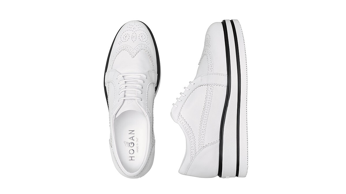 厚底鞋在街上大肆遊走！HOGAN春夏系列彩色街頭風回歸