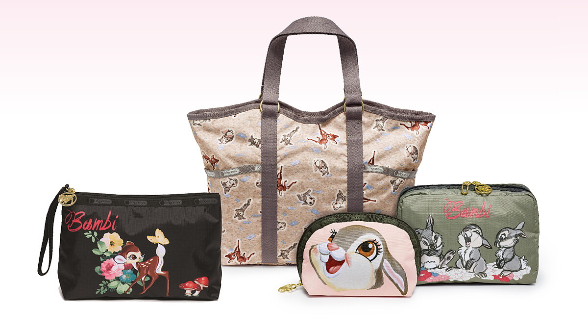 LeSportsac×Disney小鹿斑比聯名系列 擄獲春天少女心