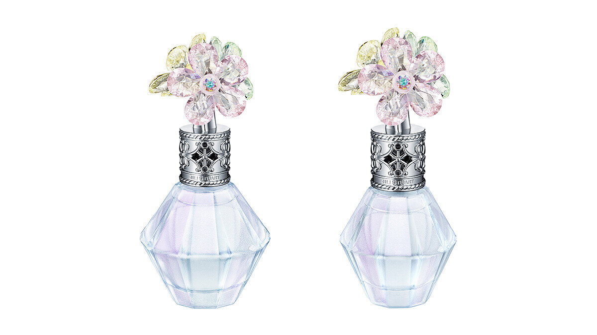 世界上最水嫩香甜的氣味！JILL STUART花鑽香水就像沐浴在夜空中的極光下綻放神秘女人味