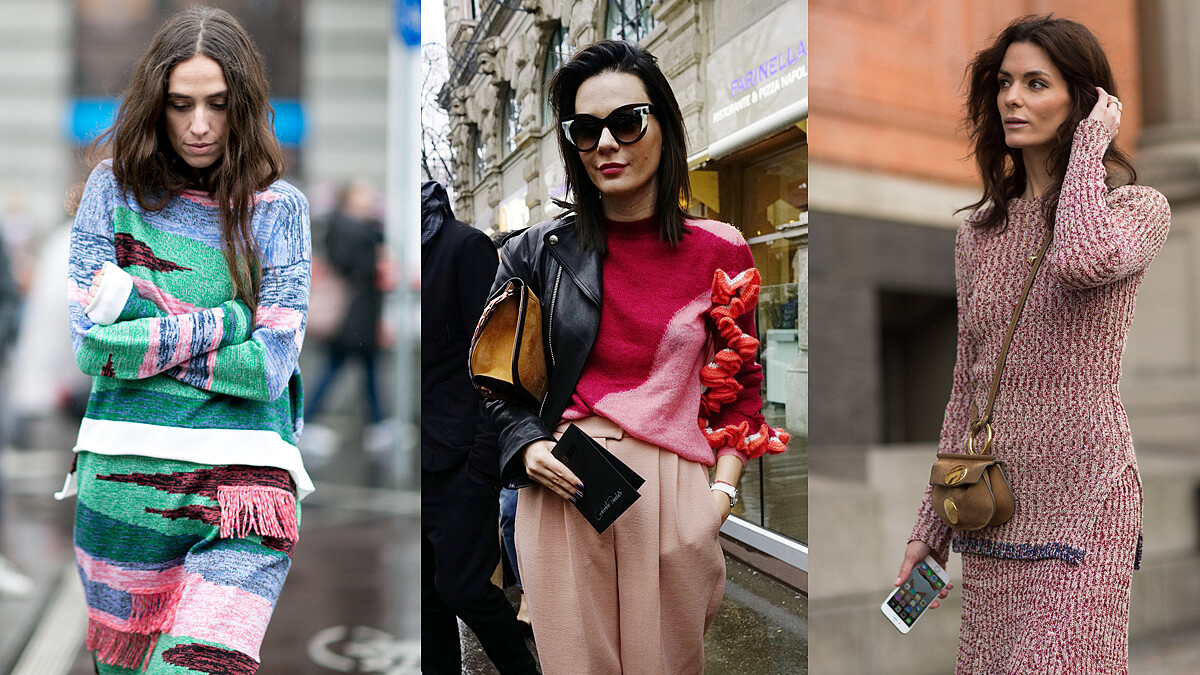 保暖又好看～原來一件毛衣也可以穿得這麼時髦啊！！