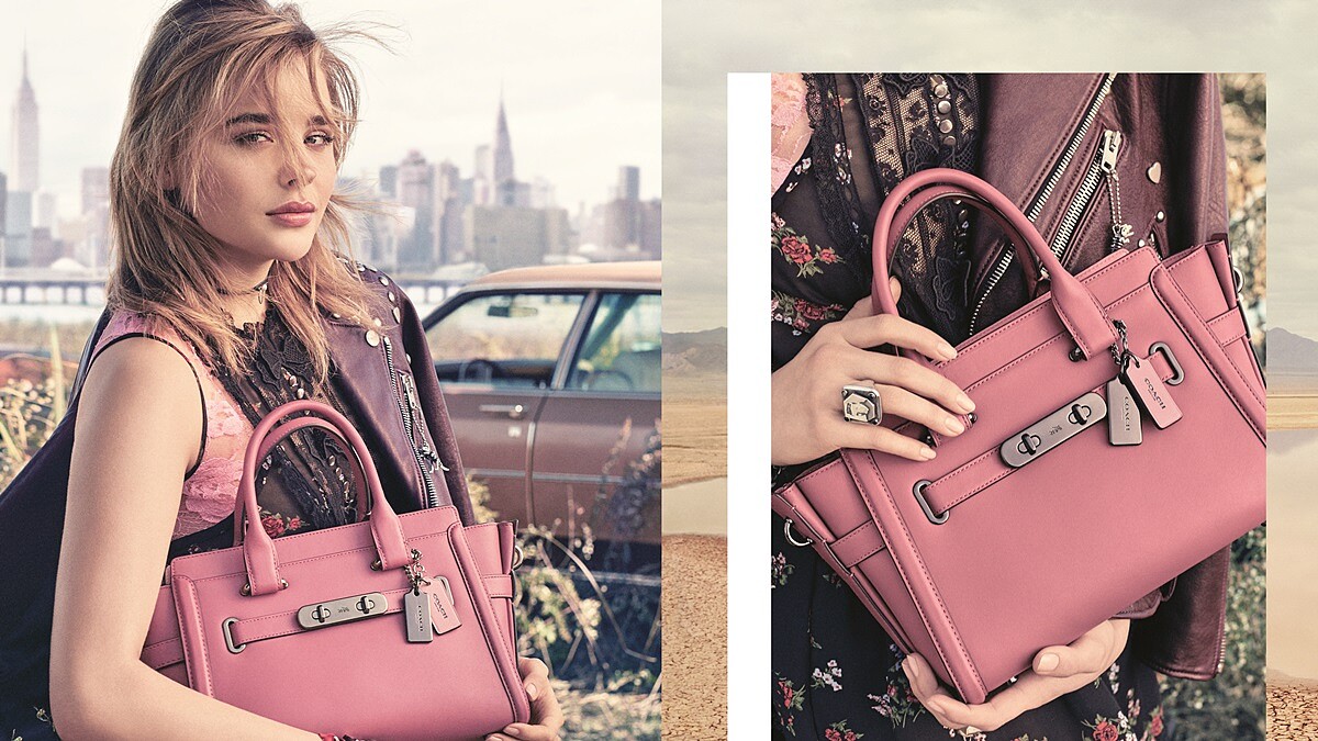 來後台看克蘿伊拍時尚大片！COACH 2017春夏紐約包款反骨登場