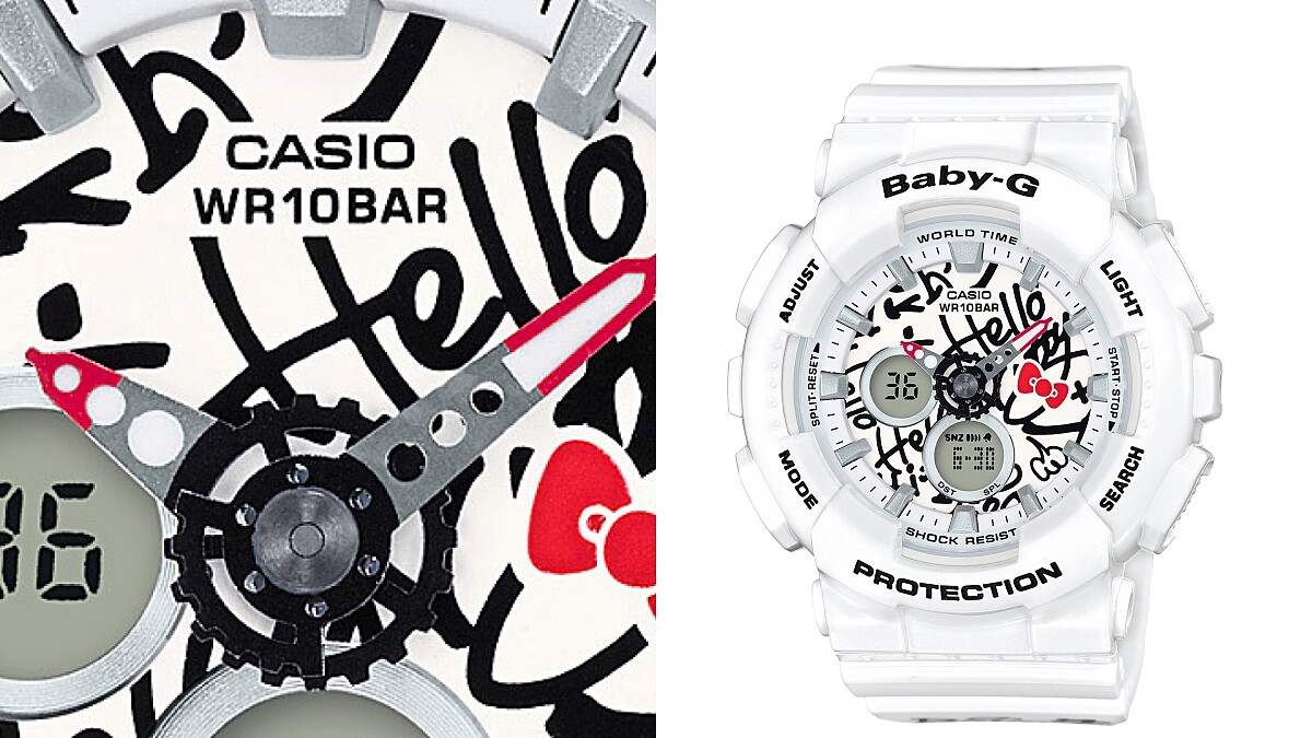 少女心又燃燒了！BABY-G x HELLO KITTY推出夢幻塗鴉聯名手錶