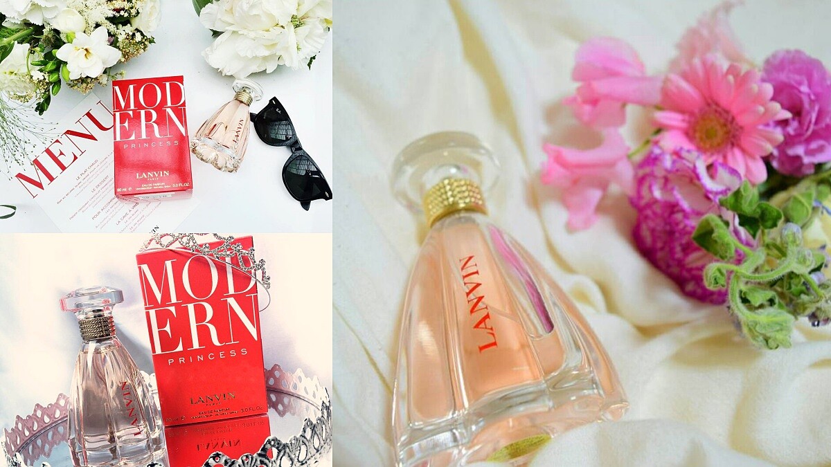 初戀般淡淡粉色系！就像公主蓬裙的圓弧瓶身！LANVIN冒險公主女性淡香精也太適合春天噴了吧