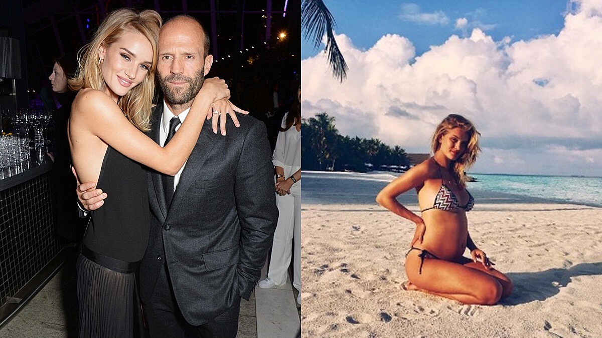 親自掌鏡孕肚照！49歲傑森史塔森將當爸，前「變形女」IG宣布喜訊