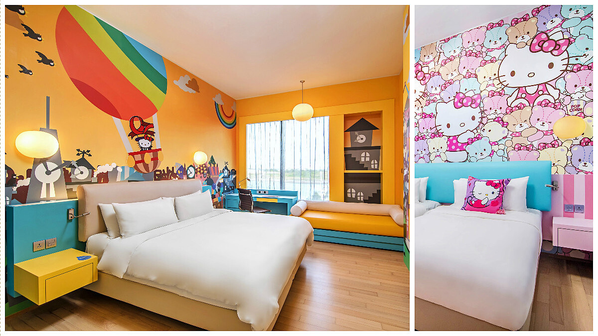 Kitty控絕對不能錯過！12間Hello Kitty主題套房任你選