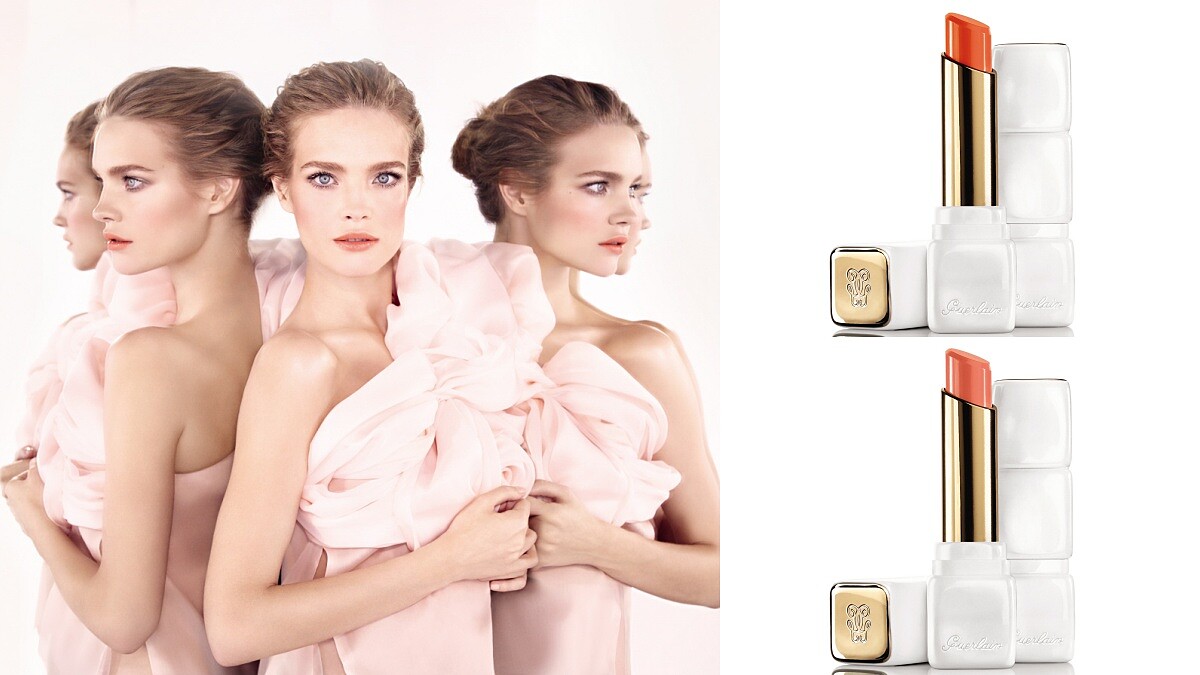 滴入滿滿的玫瑰精油！綻放珍珠母貝的閃耀光澤！KissKiss法式之吻玫瑰潤唇膏再推#法戀玫瑰、#罌采玫瑰2新色