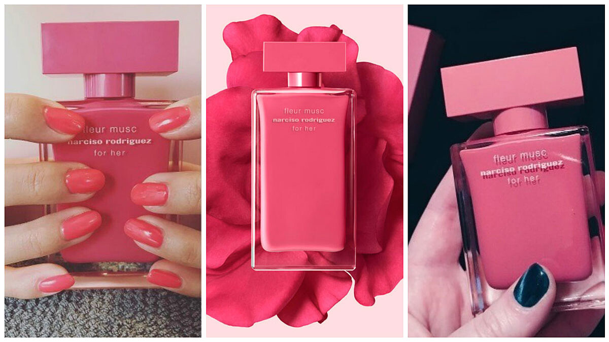 IG爆紅！Narciso Rodriguez時髦的桃紅色瓶身！30ml就像指甲油般可愛迷人 