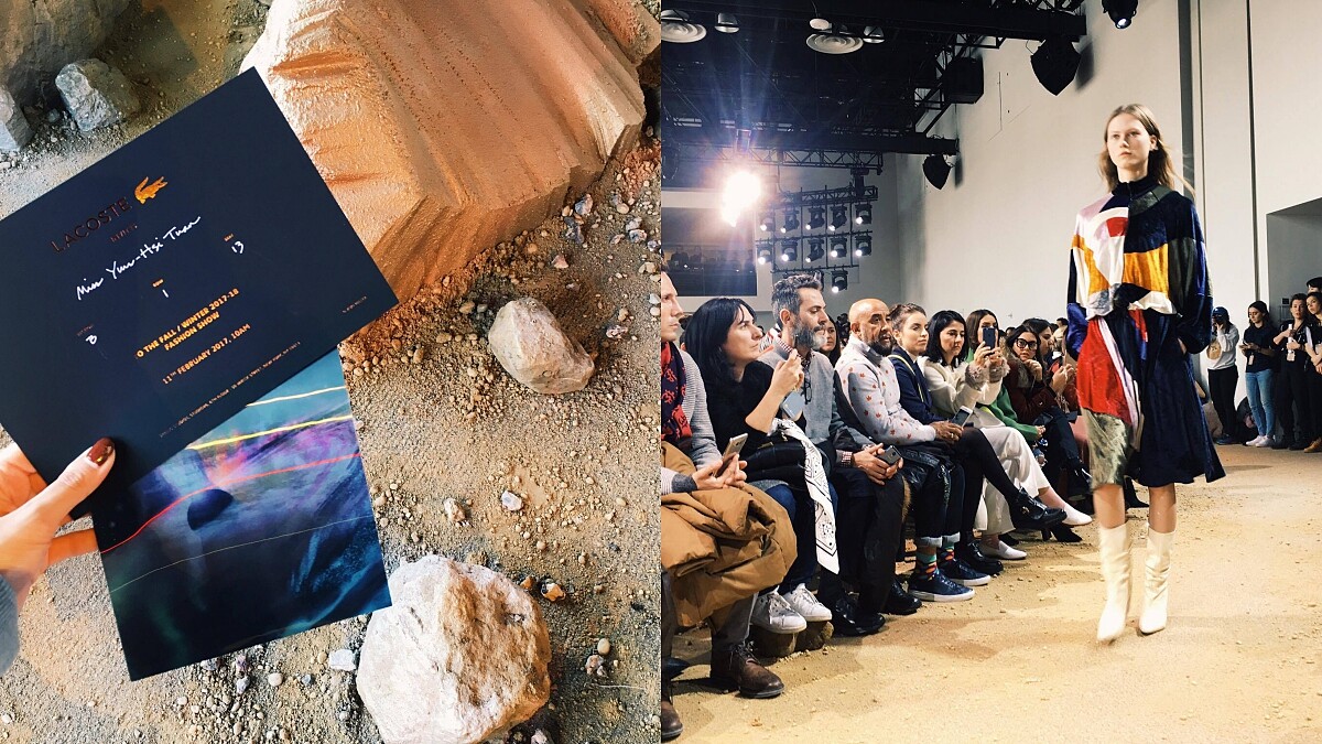 【紐約時裝周】最時髦的航空英雄戰隊！Lacoste 2017秋冬大秀帶你飛向宇宙