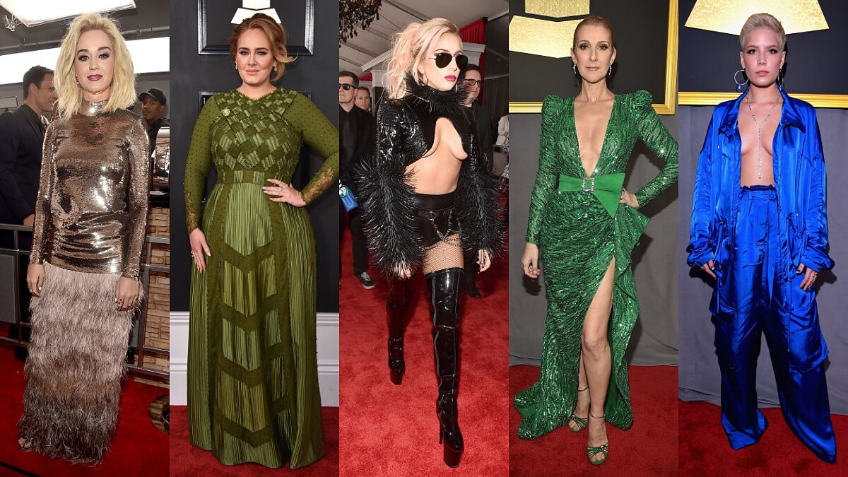 第59屆葛萊美登場！Lady Gaga、愛黛兒、凱蒂佩芮…紅毯造型直擊