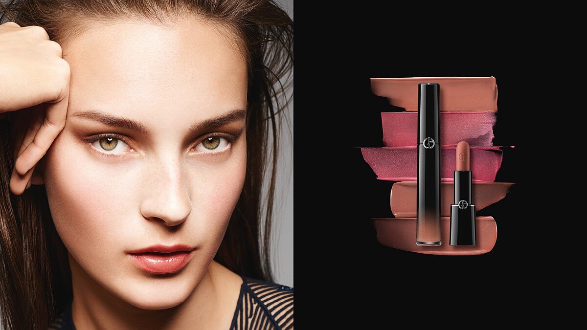 同步米蘭時裝周限時一週開賣！Giorgio Armani推出13支“乾燥玫瑰花”色「摩登米蘭限量彩妝系列」