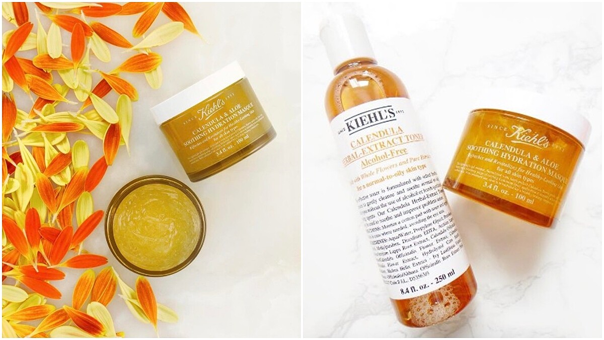 終於盼到Kiehl’s金盞花化妝水再出新品!這次還加入蘆薈,變成了金盞花保濕凍膜