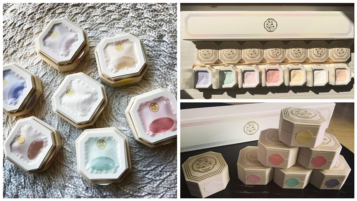 極限量！七種色彩調出夢幻光澤，搶不到再等百年~資生堂七色蜜粉復刻經典上市！