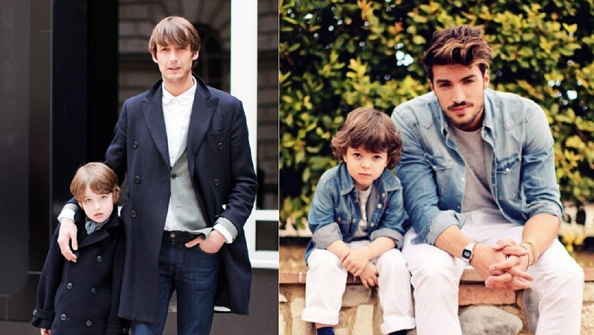 最潮父子檔穿搭，型男養成從小做起